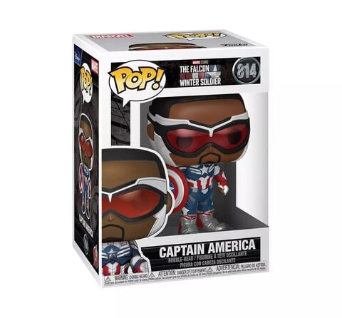 Figurine Funko Pop! N°814 - The Falcon And The Winter Soldier - Captain America